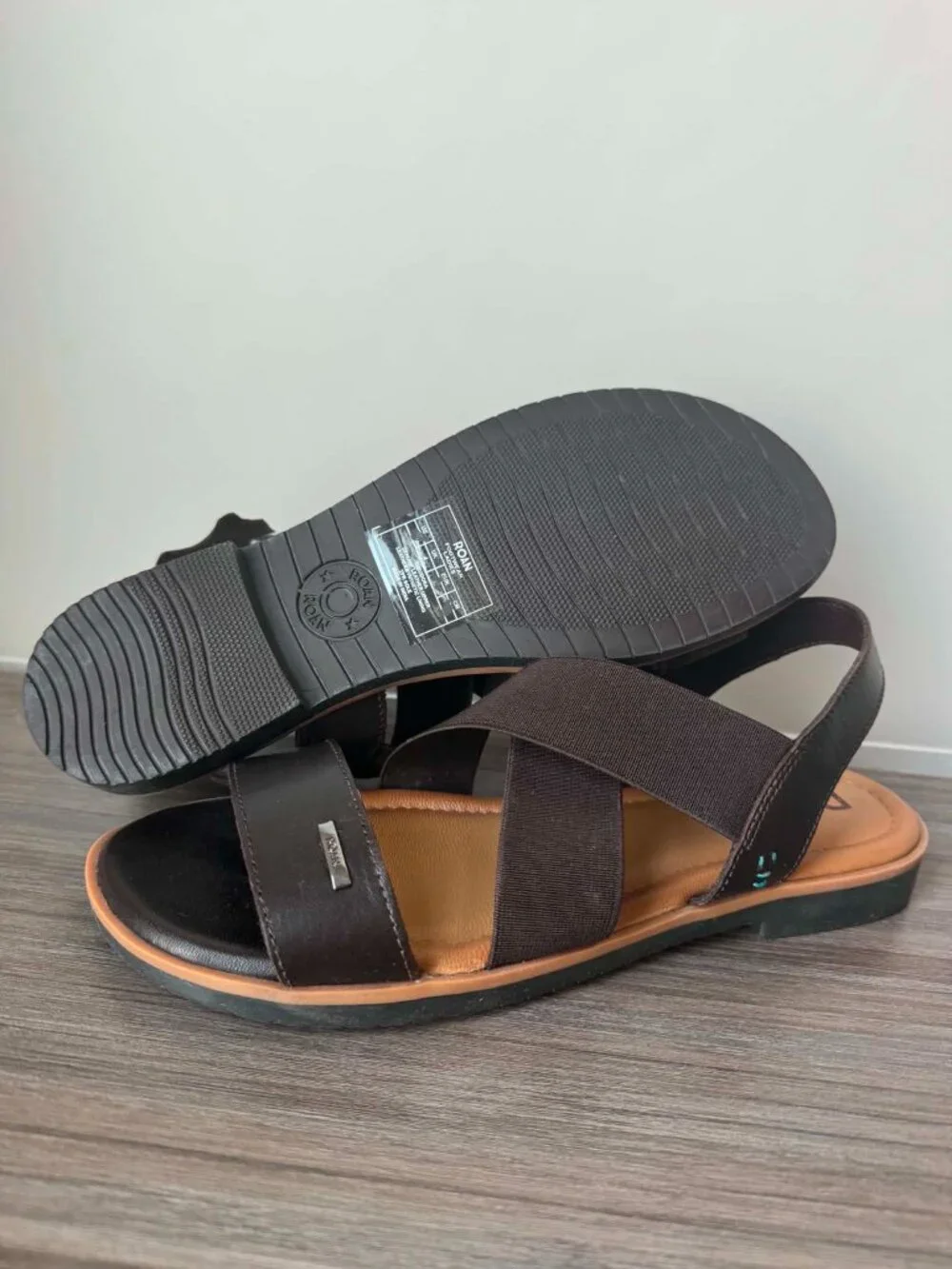 ROAN BY BED STU Theodora Sandals Leather Women $120 in Brown